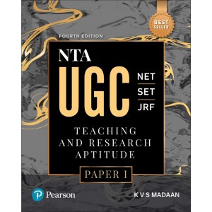 Pearson's NTA UGC NET/SET/JRF Paper 1 : Teaching and Research Aptitude by K V S Madaan
